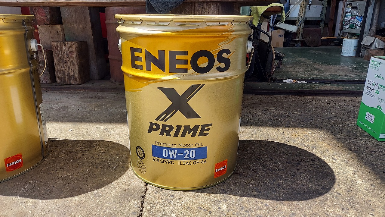 ENEOS X PRIME（エックス　プライム）エンジンオイル SP 0W-20